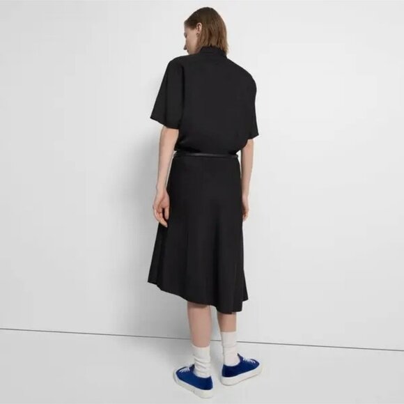 Theory Asymmetrical Wool-Viscose Skirt Size 6 New with Tag - Picture 2 of 6